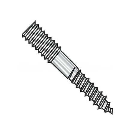Usa Industrials Hanger Bolt, 18-8 Stainless Steel, 3/8-16 x 8 in. BULK-BOLT-2515